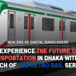 First metro rail in dhaka